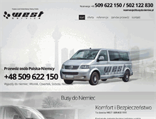 Tablet Screenshot of busydoniemiec.pl